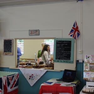 The servery...